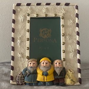 Persona I U.S.S. Santa Nautical Holiday Picture Frame